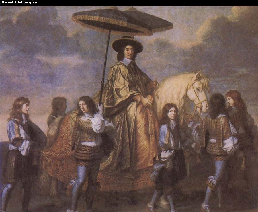 Charles le Brun Chancellor Seguier at the Entry of Louis XIV into Paris in 1660